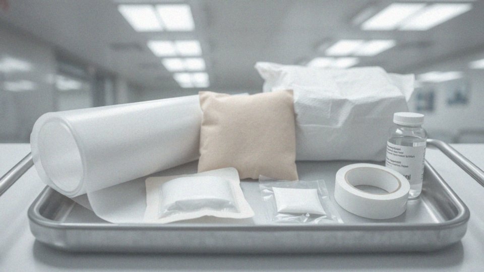 Jakie materiały są używane do produkcji opatrunków okluzyjnych?