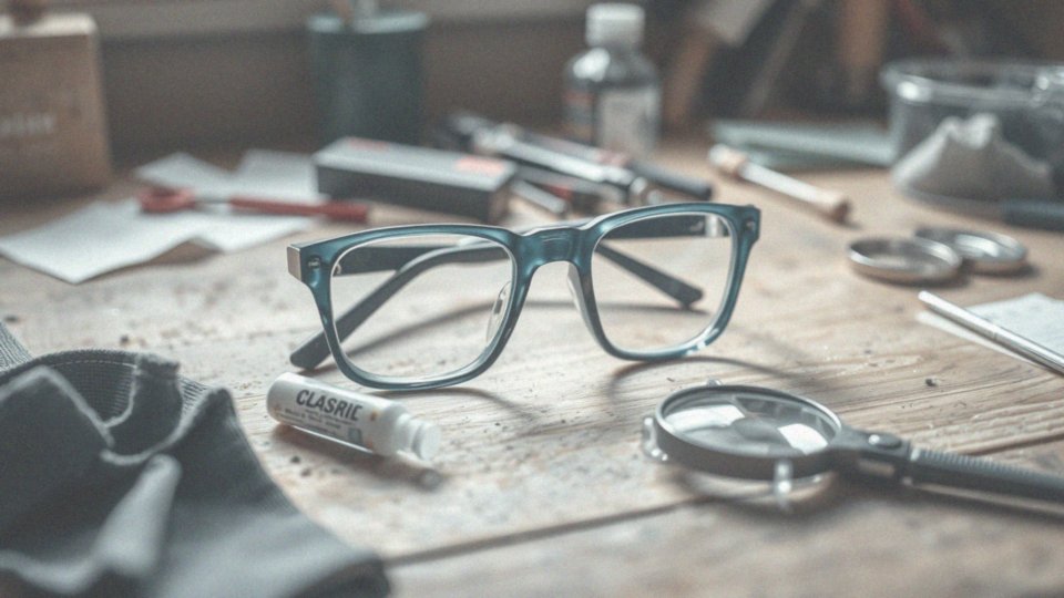 Czym skleić okulary plastikowe? Praktyczny przewodnik naprawy